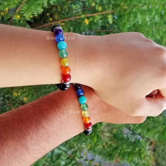 Pulsera 7 Chakras Energía Divina – Transformación y Bienestar para Todos 🌈