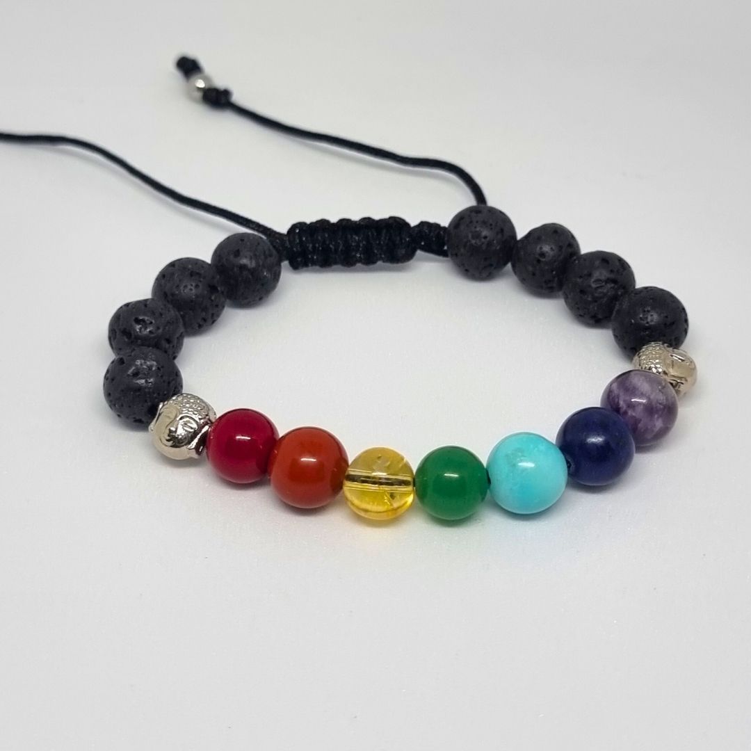 Pulsera 7 Chakras Energía Divina – Transformación y Bienestar para Todos 🌈