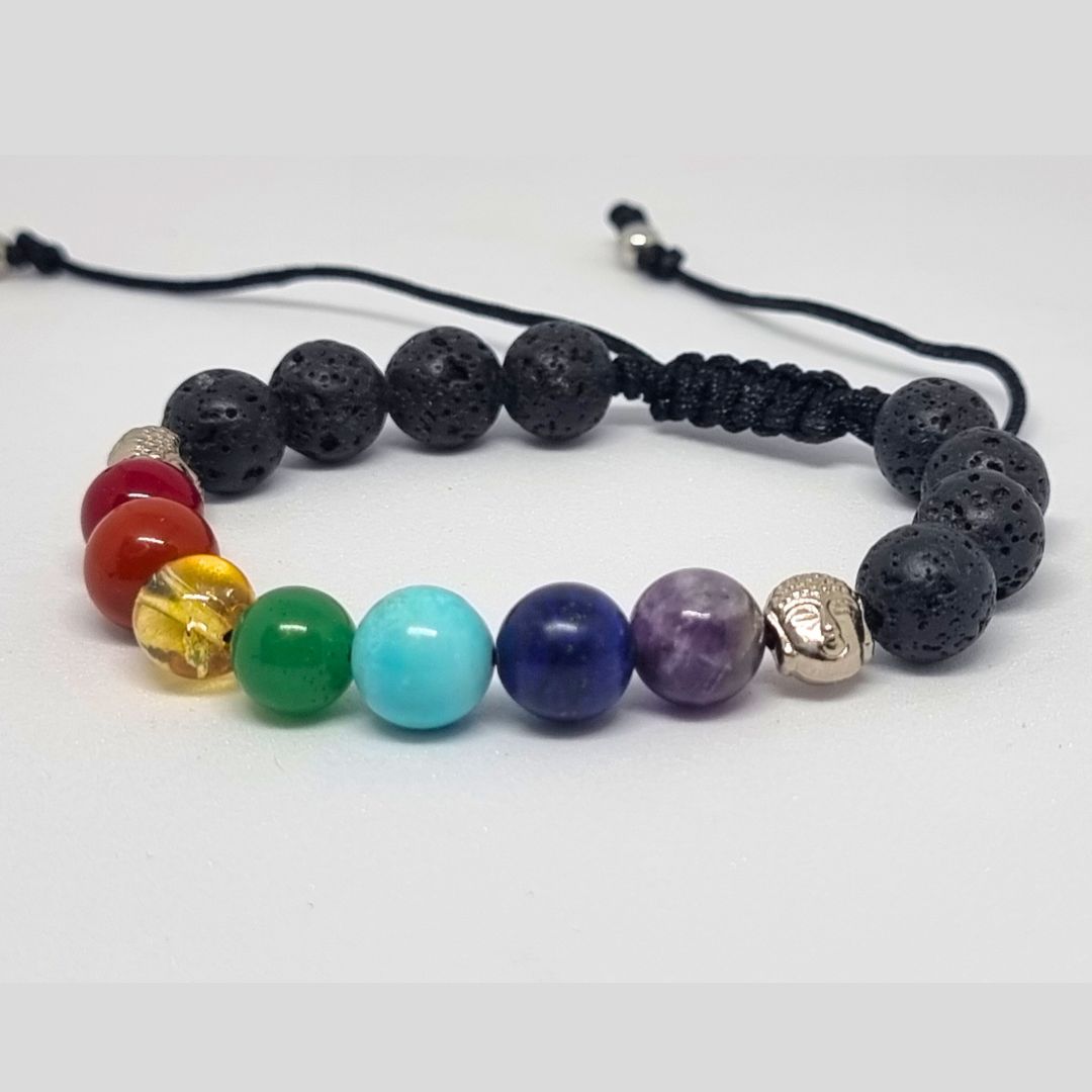 Pulsera 7 Chakras Energía Divina – Transformación y Bienestar para Todos 🌈