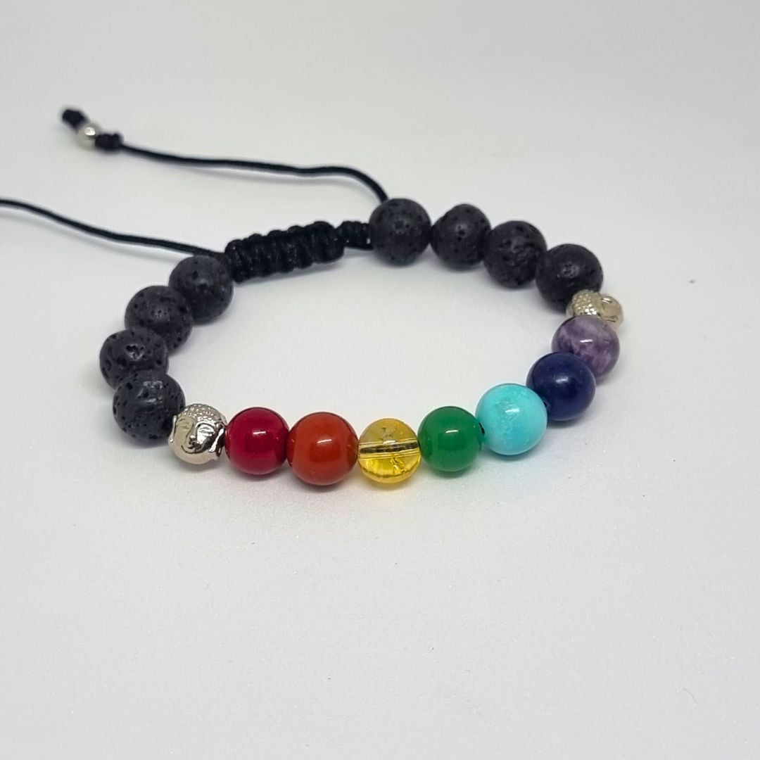 Pulsera 7 Chakras Energía Divina – Transformación y Bienestar para Todos 🌈