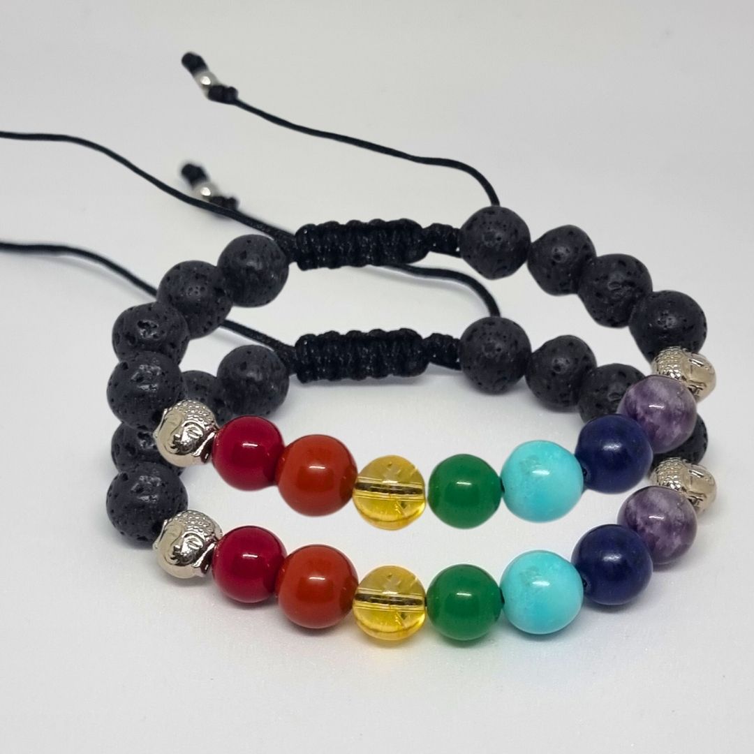 Pulsera 7 Chakras Energía Divina – Transformación y Bienestar para Todos 🌈