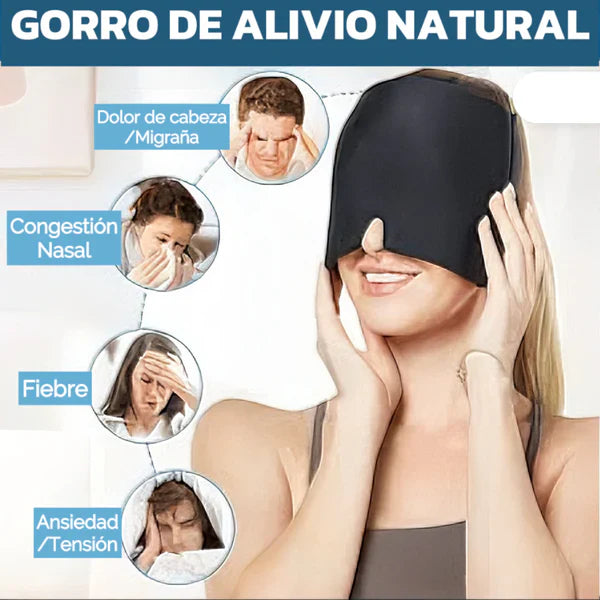 MigraGel – Gorro de Gel para Alivio de Migrañas